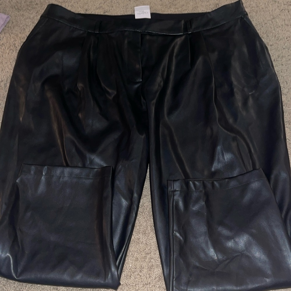 Ophelia Roe Leather Dress Pants Size 20